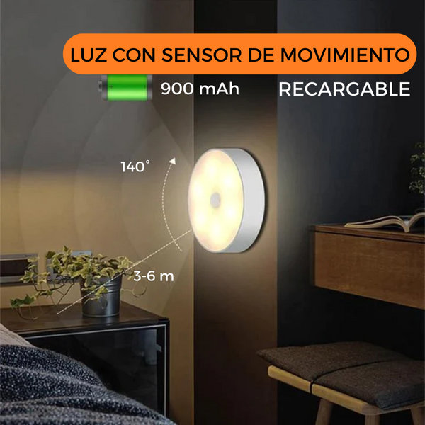 GlowLite™ - luz nocturna con sensor de movimiento