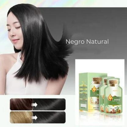 PlantHair™ - Tinte Negro Coreano para el cabello de plantas naturales