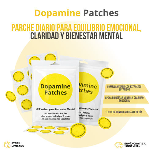 Dopamine Patches™ – Bienestar mental, todos los días, sin complicaciones