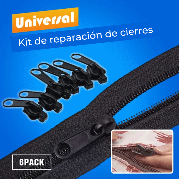 FixCierre™ - Kit para reparar cierres (2 packs, 12 pcs)