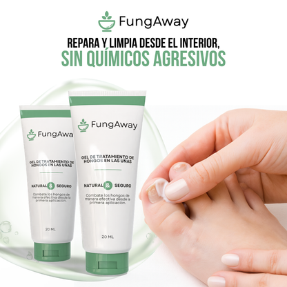 FungAway™ - Uñas fuertes, sanas y libres de hongos desde la raíz