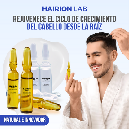 HAIRIONLAB™ - Recupera la fuerza y densidad de tu cabello, naturalmente