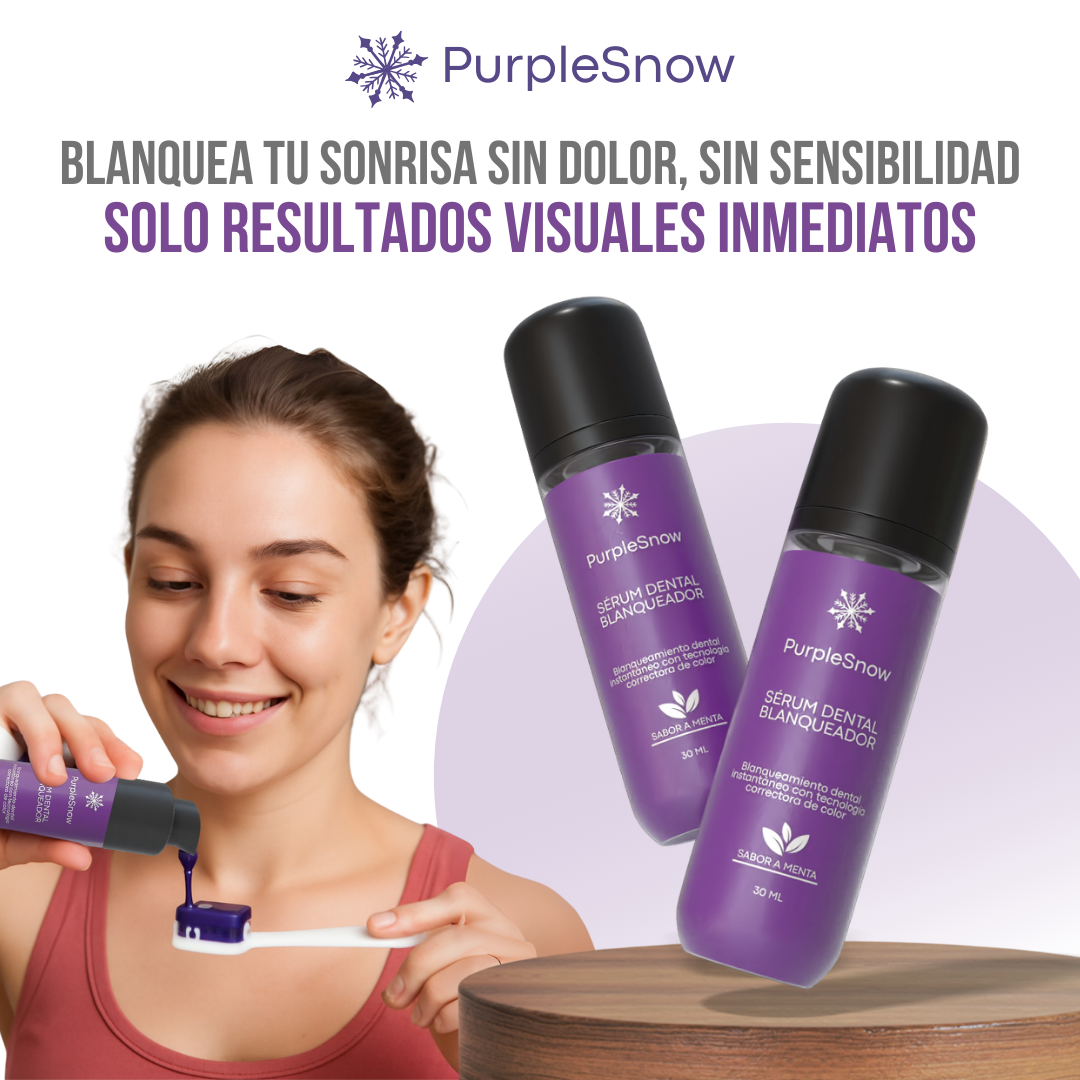 PurpleSnow™ - Blanquea al instante, deslumbra todo el día