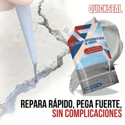 QuickSeal™ - Grietas selladas, superficies perfectas