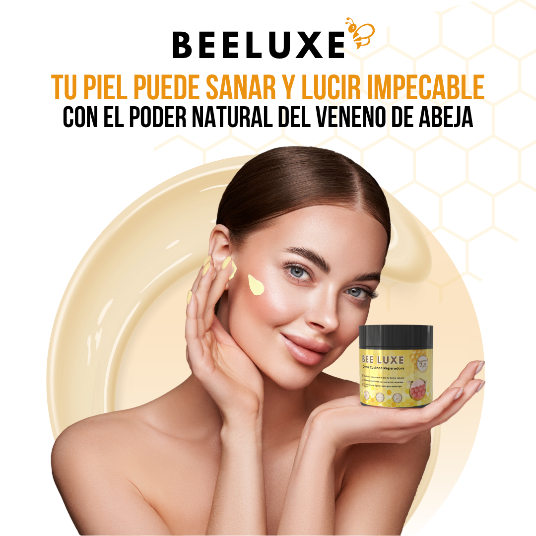 BeeLuxe™ - Restaura, reafirma y renueva tu piel con el poder natural del veneno de abeja