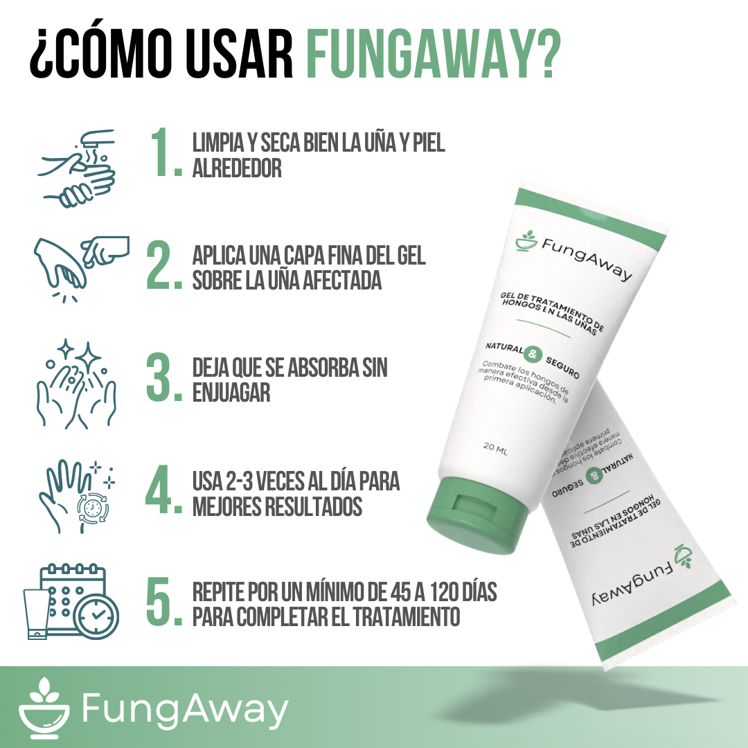 FungAway™ - Uñas fuertes, sanas y libres de hongos desde la raíz