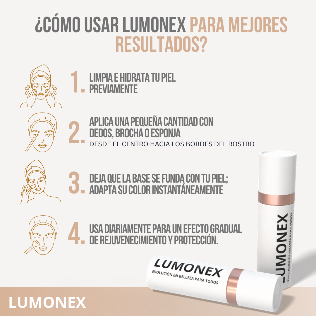 Lumonex™ - Belleza que se adapta, cuida y transforma tu piel