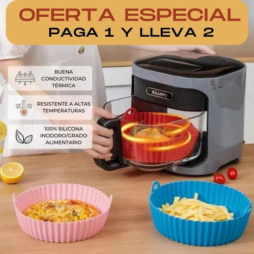 Oferta Black Friday FryPot™ - OLLA DE SILICONA PARA FREIDORA DE AIRE 2 X 1