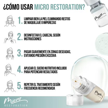 Micro Restoration™ - Belleza de nivel profesional, sin salir de casa