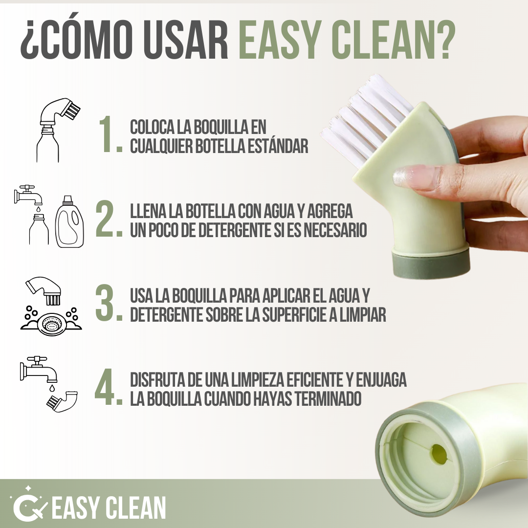 EasyClean™ - Tu casa impecable, incluso en los rincones imposibles
