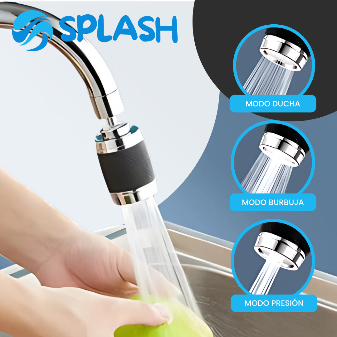 SPLASH™ - Grifo giratorio a prueba de salpicaduras