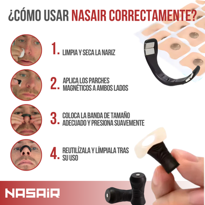 NASAIR™ - Respira mejor, duerme mejor y rinde al máximo