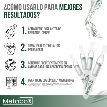 MetaboX™ - Controla tu azúcar, quema grasa y potencia tu vida