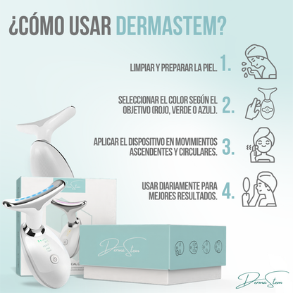 DERMASTEM™ - Redefine tu rostro, reafirma tu piel y luce un lifting profesional desde casa