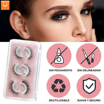DIVINELASH™ - PESTAÑAS AUTOADHESIVAS REUTILIZABLES COMPRE 1 Y OBTENGA 1 GRATIS