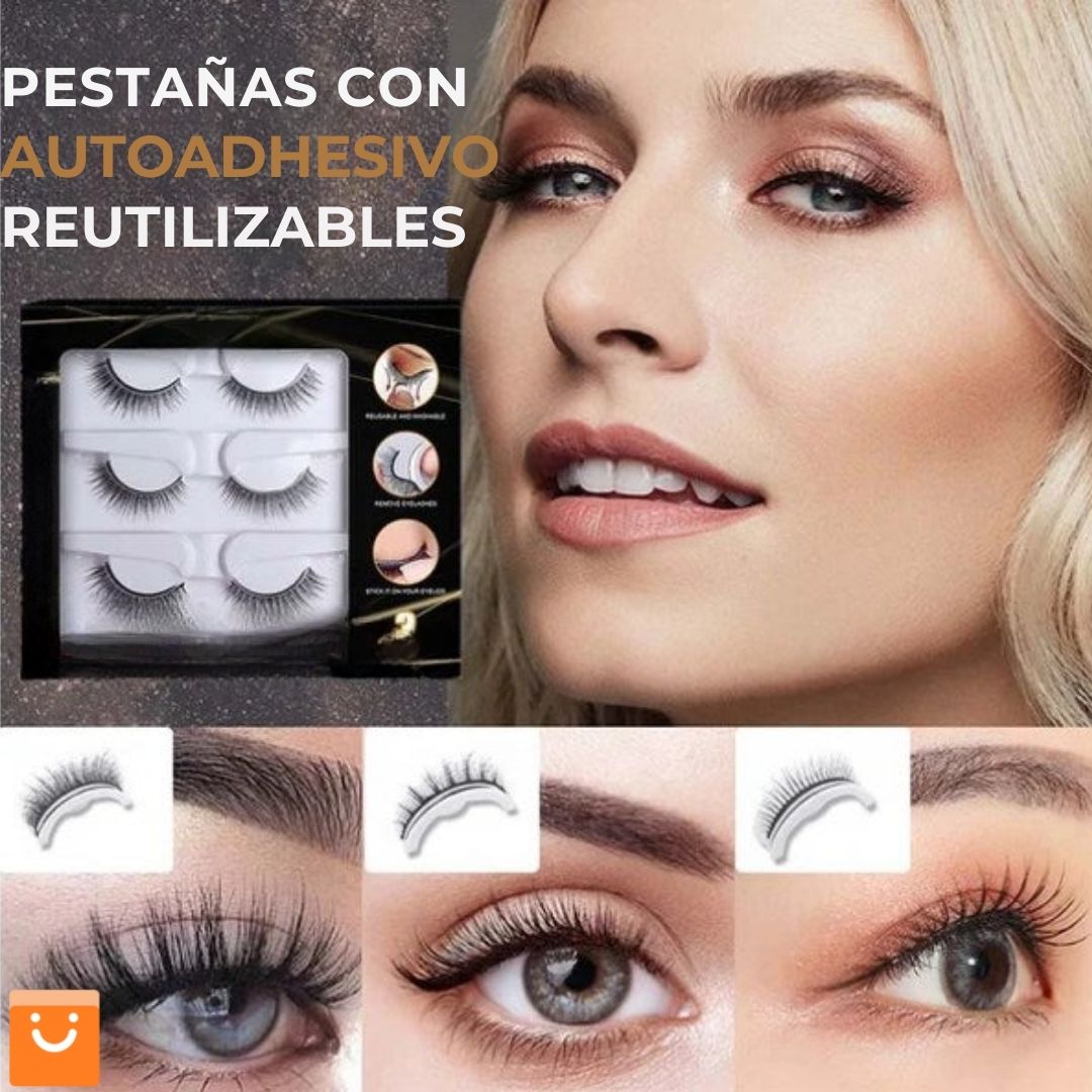 DIVINELASH™ - PESTAÑAS AUTOADHESIVAS REUTILIZABLES COMPRE 1 Y OBTENGA 1 GRATIS
