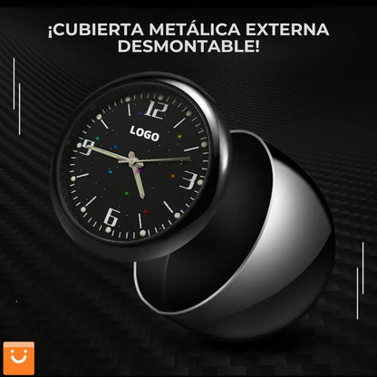 CARGLOW™ -  MINI RELOJ VINTAGE MARCAS DE AUTO - ¡PROMOCION! 1+1 GRATIS (2 UNIDADES)