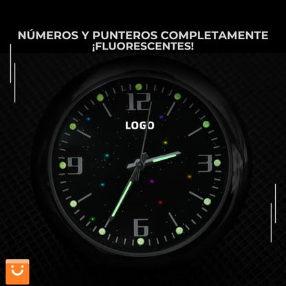 CARGLOW™ -  MINI RELOJ VINTAGE MARCAS DE AUTO - ¡PROMOCION! 1+1 GRATIS (2 UNIDADES)