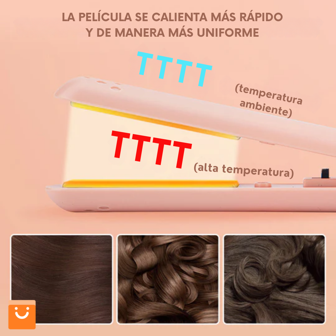 StylePro Mini™ - Mini rizador de doble propósito
