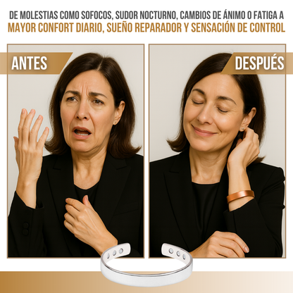 Kalm Bracelet™ - Tu equilibrio hormonal, de vuelta en tus manos