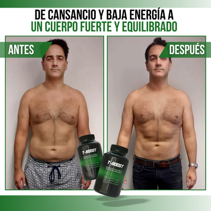 T-BOOST™ - Equilibra tus hormonas, recupera tu energía y transforma tu cuerpo