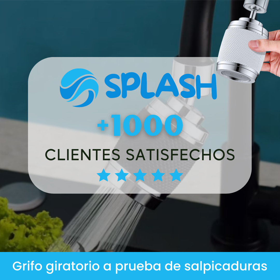 SPLASH™ - Grifo giratorio a prueba de salpicaduras