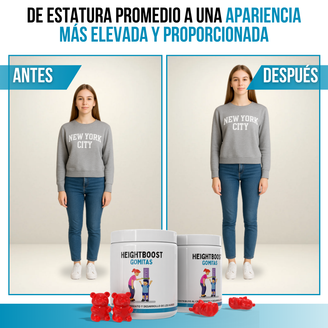 HeightBoost™ - Crece fuerte, sano y seguro cada día