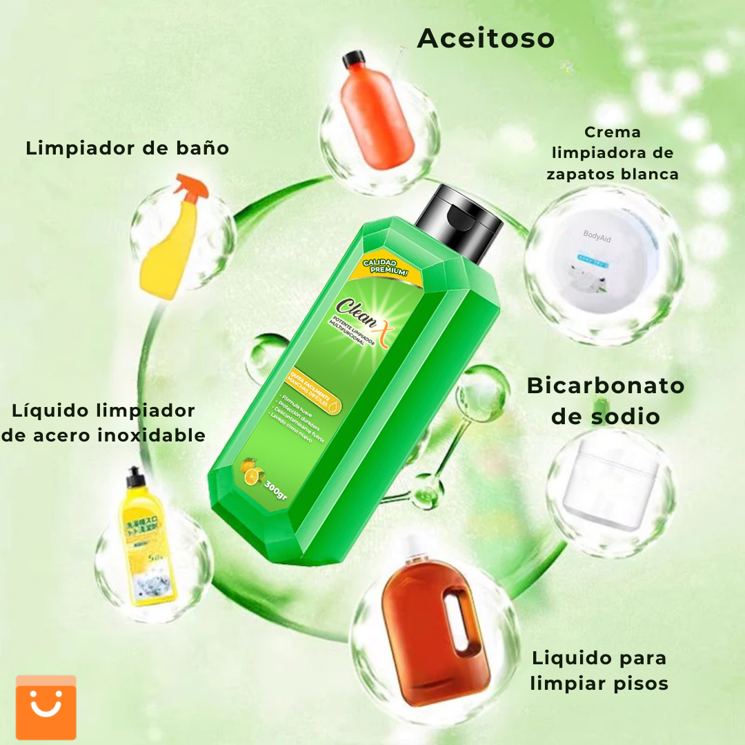 CleanX™ - POTENTE LIMPIADOR MULTIFUNCIONAL