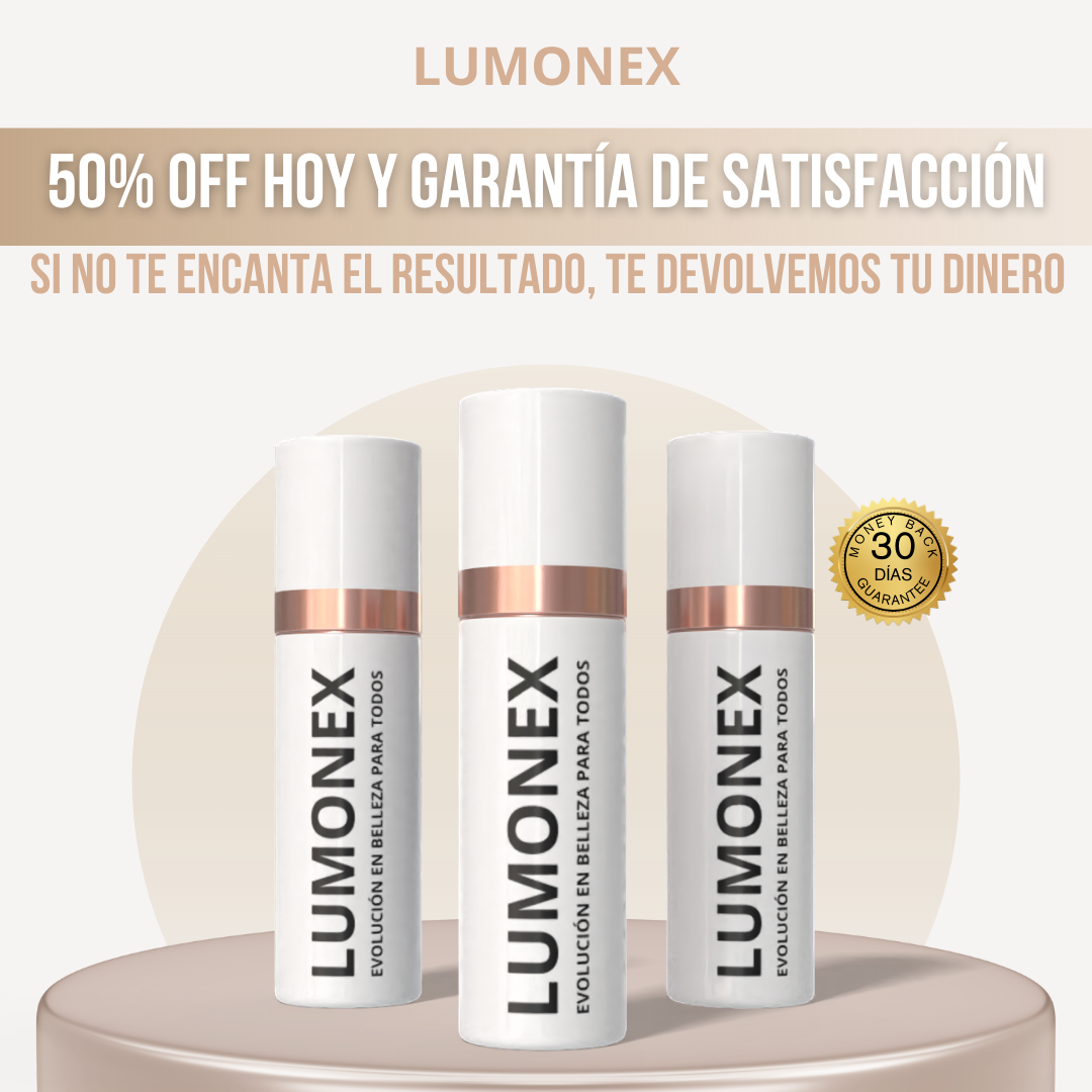 Lumonex™ - Belleza que se adapta, cuida y transforma tu piel