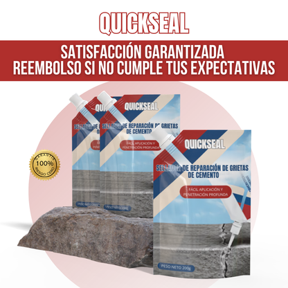 QuickSeal™ - Grietas selladas, superficies perfectas