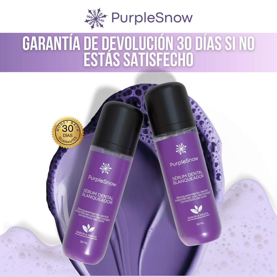 PurpleSnow™ - Blanquea al instante, deslumbra todo el día