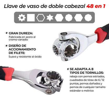 MaxFit™ - Llave multifunción 48 en 1