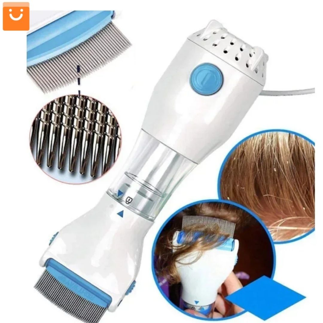 CLEANHEAD™ - PEINE ELÉCTRICO PARA ELIMINAR PIOJOS Y LIENDRES