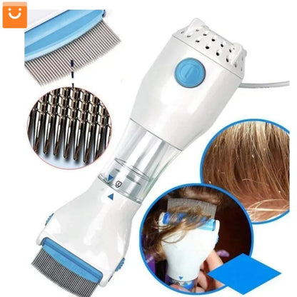 CLEANHEAD™ - PEINE ELÉCTRICO PARA ELIMINAR PIOJOS Y LIENDRES