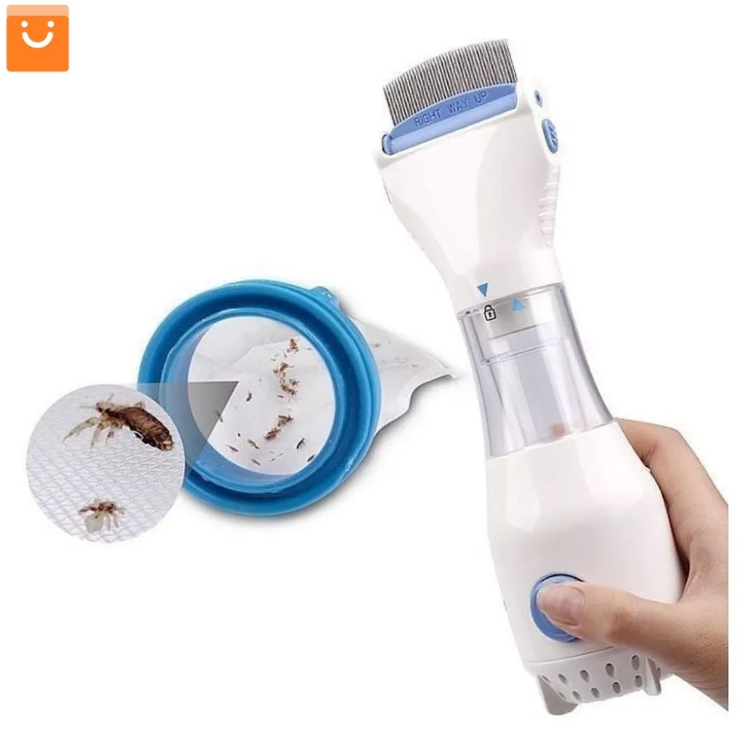 CLEANHEAD™ - PEINE ELÉCTRICO PARA ELIMINAR PIOJOS Y LIENDRES