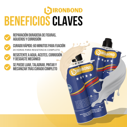 IronBond™ - Reparación fuerte, rápida y duradera