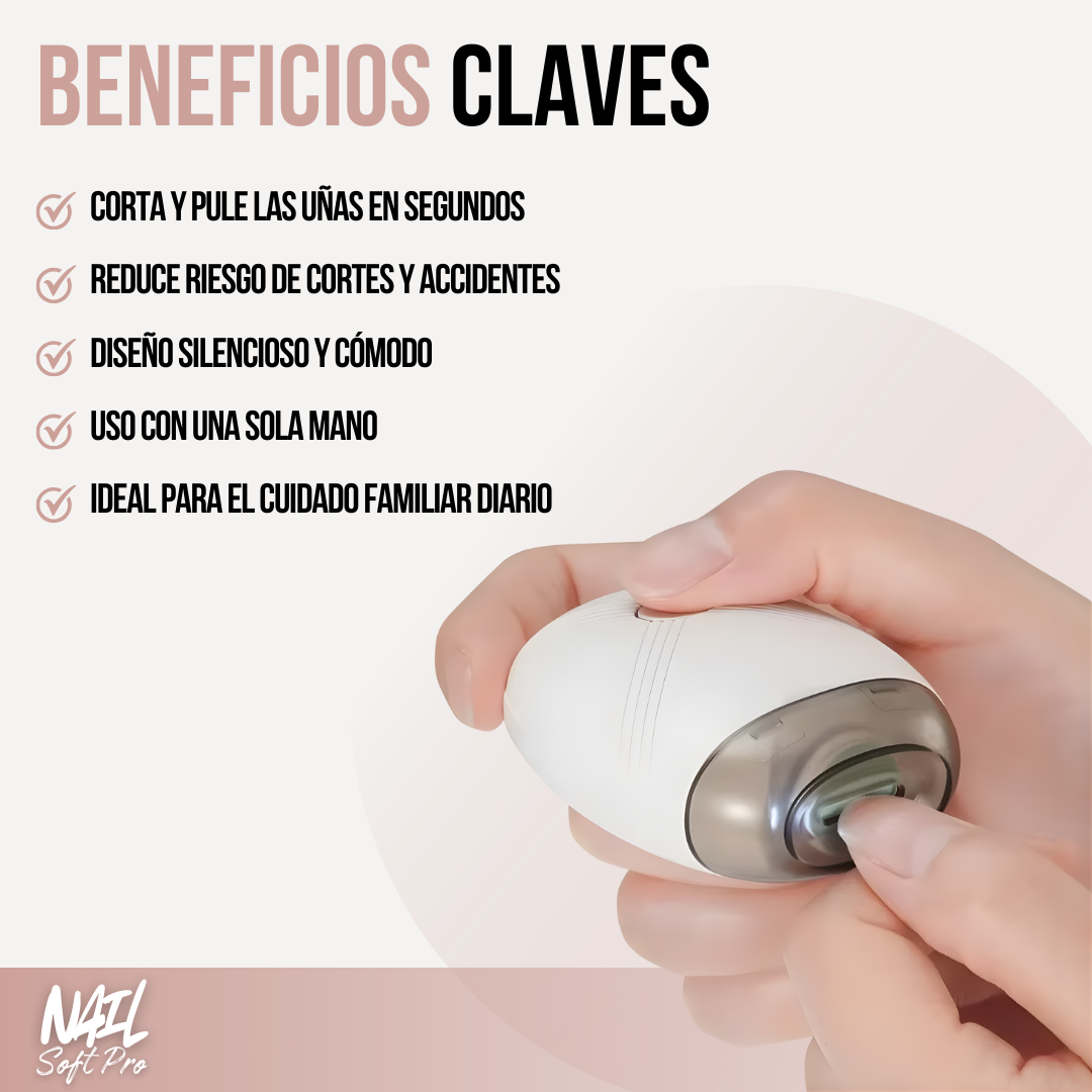 Nail Soft Pro™ - cuidado delicado para uñas pequeñas y grandes