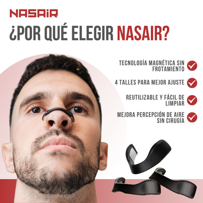NASAIR™ - Respira mejor, duerme mejor y rinde al máximo