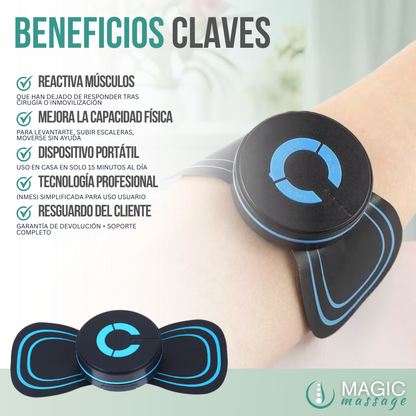 Magic Massage™ - Alivio donde estés, sin cables y sin complicaciones
