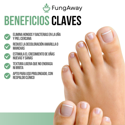 FungAway™ - Uñas fuertes, sanas y libres de hongos desde la raíz