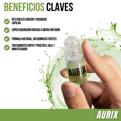 AURIX™ - Revitaliza, fortalece y aumenta tu cabello, día tras día