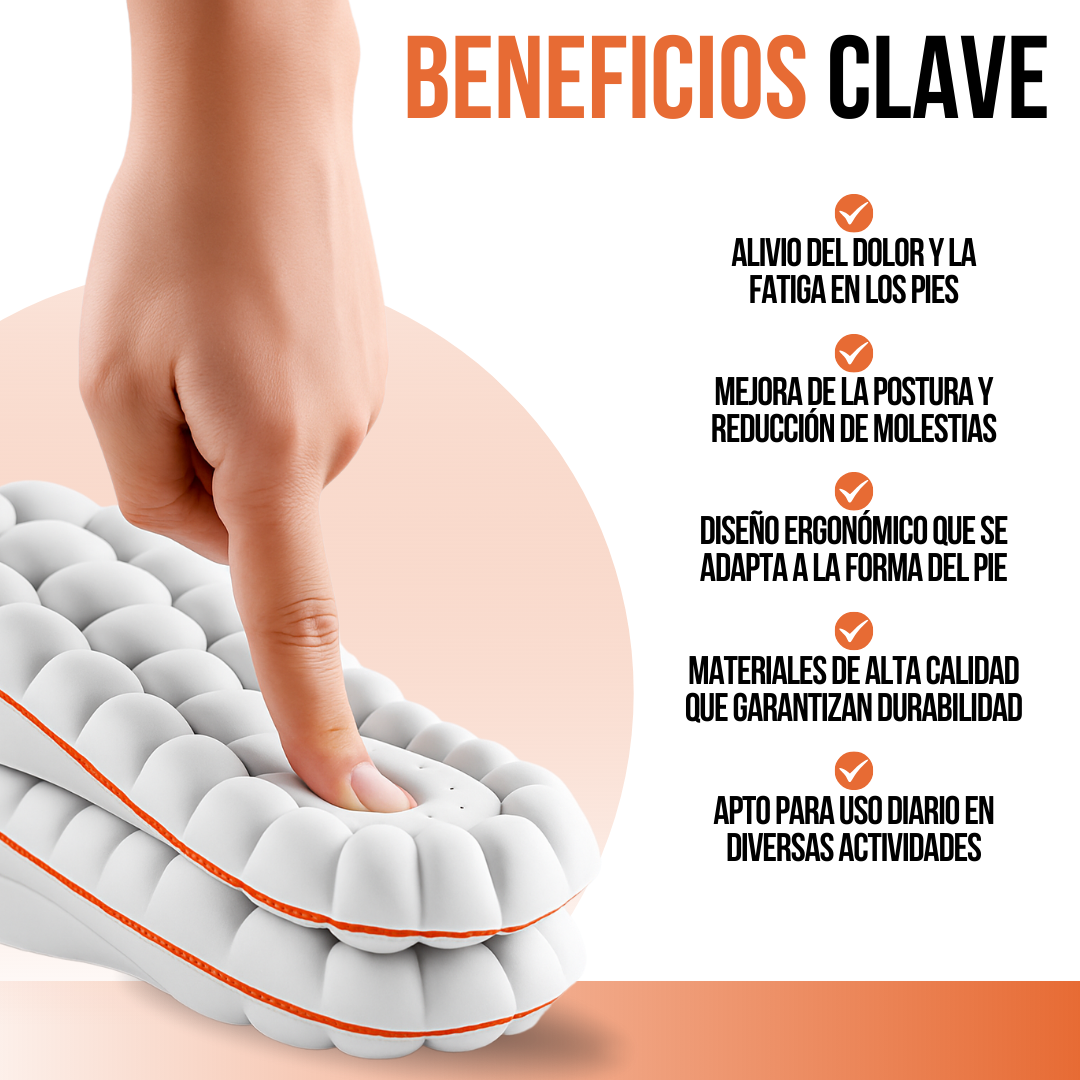 StepComfort™ - Camina sin dolor, siente la nube en cada paso