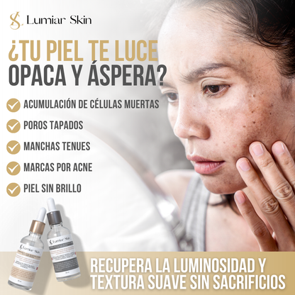 LUMIAR SKIN™ - Piel suave, radiante y renovada al instante