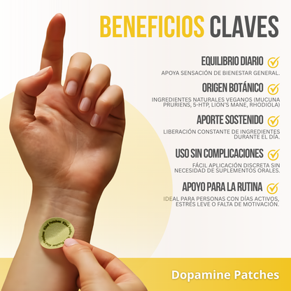 Dopamine Patches™ – Bienestar mental, todos los días, sin complicaciones