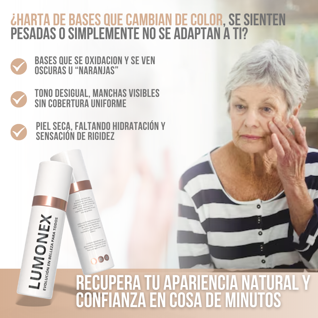 Lumonex™ - Belleza que se adapta, cuida y transforma tu piel