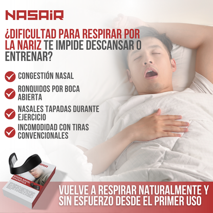 NASAIR™ - Respira mejor, duerme mejor y rinde al máximo