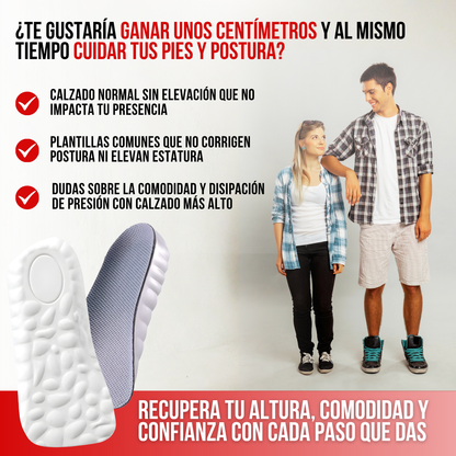 UpWalk™ - más altura, mejor postura y comodidad en cada paso