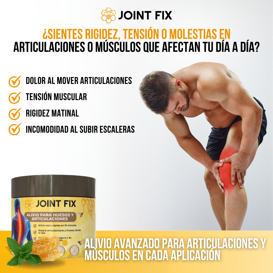 Joint Fix™ - Muévete mejor, sin que el dolor te frene