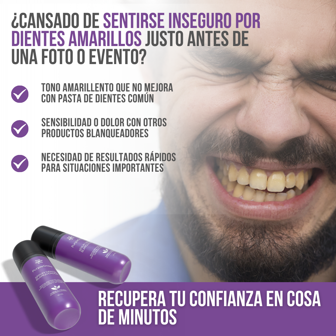 PurpleSnow™ - Blanquea al instante, deslumbra todo el día