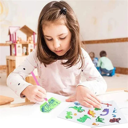 DiamondFun™ - JUEGO DE STICKERS DE DIAMANTES PARA NIÑOS